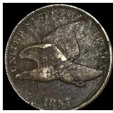 1857 Copper-Nickel Flying Eagle Cent HIGH GRADE