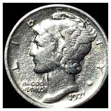 1941-D Silver Mercury Dime CLOSELY UNCIRCULATED