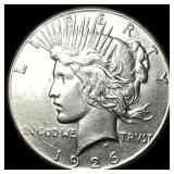 1926 Silver Peace Dollar CLOSELY UNCIRCULATED