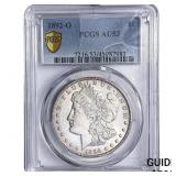 1892-O Morgan Silver Dollar PCGS AU53