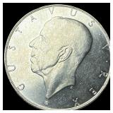 1938 Sweden Silver 2 Kroner UNCIRCULATED