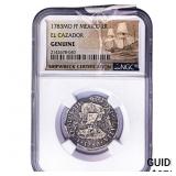 1783-Mo Colonial Spain Shipwreck El Cazador Silver