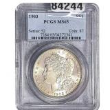 1903 Morgan Silver Dollar PCGS MS65
