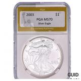 2003 Silver Eagle PGA MS70