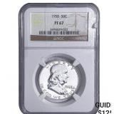 1958 Franklin Half Dollar NGC PF67