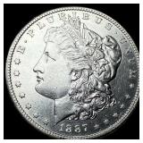 1887-S Silver Morgan Dollar UNCIRCULATED