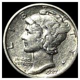 1927 Mercury Dime CLOSELY UNCIRCULATED