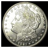 1921 Silver Morgan Dollar CLOSELY UNCIRCULATED