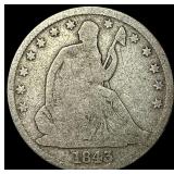 1843-O Silver Half Dollar NICELY CIRCULATED