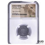 Roman Empire Maximian 286-310 Bi Aurelianianus NG
