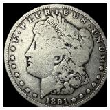 1891-CC Silver Morgan Dollar NICELY CIRCULATED