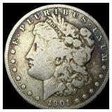 1901-S Silver Morgan Dollar NICELY CIRCULATED