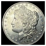 1878-S Silver Morgan Dollar CLOSELY UNCIRCULATED
