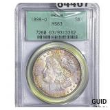 1899-O Morgan Silver Dollar PCGS MS63