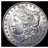 1891-CC Silver Morgan Dollar CHOICE AU