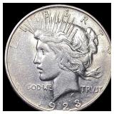 1923 Silver Peace Dollar UNCIRCULATED