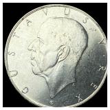 1938 Sweden Silver 2 Kroner UNCIRCULATED