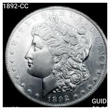1892-CC Morgan Silver Dollar