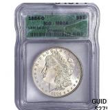 1884-O Morgan Silver Dollar ICG MS64