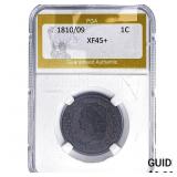 1810/09 Classic Head Large Cent PGA XF45+
