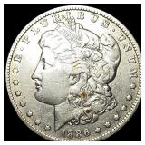 1886-S Silver Morgan Dollar CLOSELY UNCIRCULATED