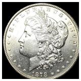 1878 Silver Morgan Dollar CLOSELY UNCIRCULATED