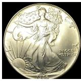1986 1 oz Silver American Eagle $1 SUPERB GEM BU