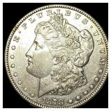 1878-S Silver Morgan Dollar CLOSELY UNCIRCULATED