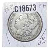 1889-CC Morgan Silver Dollar