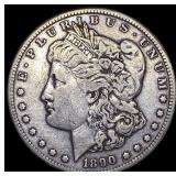 1890-CC Silver Morgan Dollar NEARLY UNCIRCULATED