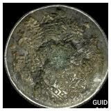 Mexico Silver 8 Reales Punch Marked NEARLY UNCIRC