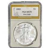 2002 Silver Eagle PGA MS70