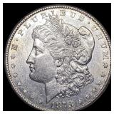 1878-CC Silver Morgan Dollar CHOICE AU