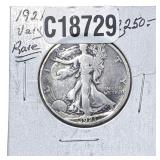 1921-D Walking Liberty Half Dollar