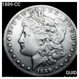 1889-CC Morgan Silver Dollar