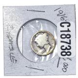 1916-D Mercury Silver Dime