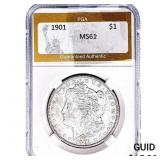 1901 Morgan Silver Dollar PGA MS61