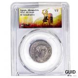 Roman Egypt Nero 54-68 AD Bi Tetradrachm PNC VF