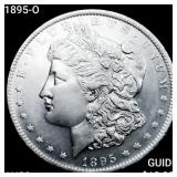 1895-O Morgan Silver Dollar CHOICE AU