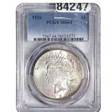 1926 Silver Peace Dollar PCGS MS64