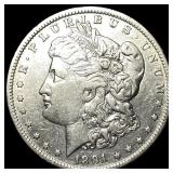 1891-O Silver Morgan Dollar CLOSELY UNCIRCULATED