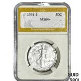 1941-S Walking Liberty Half Dollar PGA MS64+