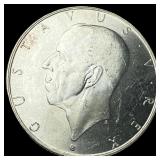 1938 Sweden Silver 2 Kroner UNCIRCULATED