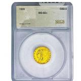1928 $2.50 Gold Quarter Eagle SEGS MS65+