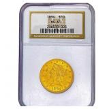1894 $10 Gold Eagle NGC MS61