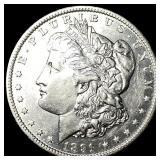 1891 Morgan Silver Dollar CLOSELY UNCIRCULATED