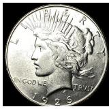 1926-S Silver Peace Dollar CLOSELY UNCIRCULATED
