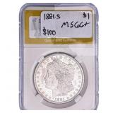 1881-S Morgan Silver Dollar PGA MS66+