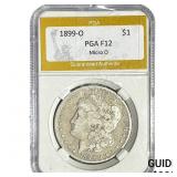 1899-O Morgan Silver Dollar PGA F12 Micro O