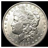 1900 Morgan Silver Dollar CLOSELY UNCIRCULATED